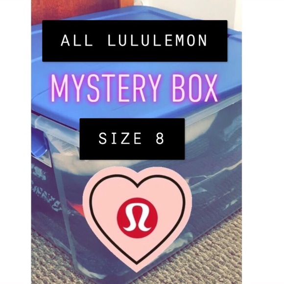 ALL LULULEMON MYSTERY BOX SIZE 8 - Picture 1 of 1